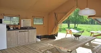 Tentes safari - Domaine les Gandins