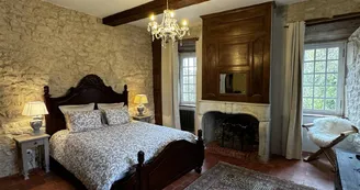Château de La Mothe - Chambre Hildegarde Château de La Mothe - Chambre Hildegarde