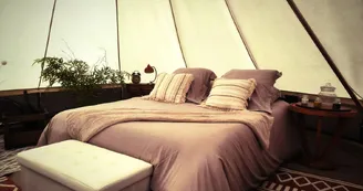 Tente lodge "Esprit Brocante"