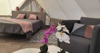 Tente lodge "Plein Champ"