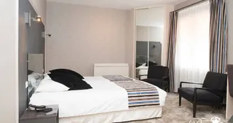 Hôtel Auberge Bienvenue - Chambre twin_4 Hôtel Auberge Bienvenue - Chambre twin_4