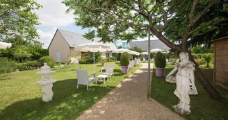 Hôtel Auberge Bienvenue - Jardin_6 Hôtel Auberge Bienvenue - Jardin_6