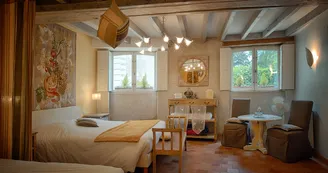 Hôtel Le Chai de la Paleine Chambre familiale avec cuisine - Chambre familiale avec kitchenette_2