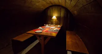Hôtel Le Chai de la Paleine Petit déjeuner dans un Foudre géant - Petit déjeuner dans un foudre_18