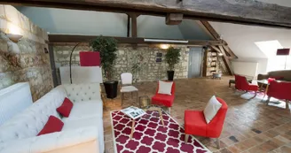 Hôtel Le Chai de la Paleine Salon bibliothèque - Salon Bibliothèque_23