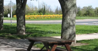 Aire pic nic place Montprofit St Georges Aire pic nic place Montprofit St Georges