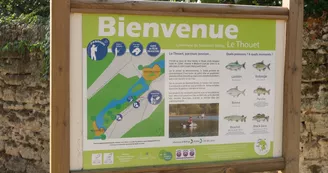 Panneau informatif sur le parcours Passion Panneau informatif sur le parcours Passion