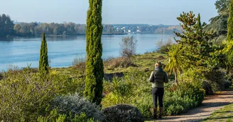 Dans le jardin méditerraneen à Sainte-Gemmes-sur-Loire