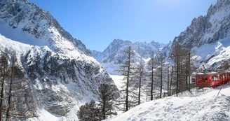 Mer de Glace et train du Montenvers Mer de Glace et train du Montenvers