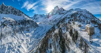 Mer de Glace et train du Montenvers Mer de Glace et train du Montenvers