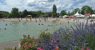 Plage de la Base de Loisirs Heurtebise