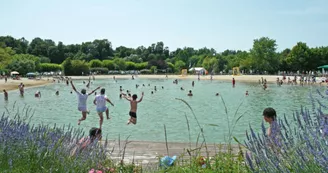 Plage de la Base de Loisirs Heurtebise