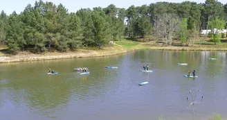 Plage du lac de Montendre