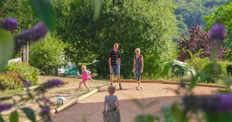 Tentes lodge au camping Domaine la Chabanne Tentes lodge au camping Domaine la Chabanne