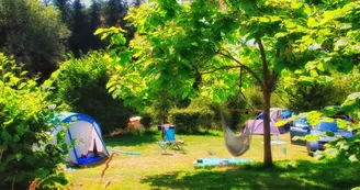 Tentes lodge au camping Domaine la Chabanne Tentes lodge au camping Domaine la Chabanne