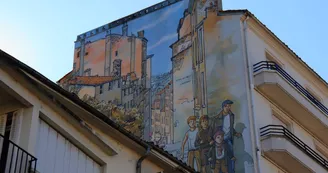 Mur peint "Sales Mioches" Mur peint "Sales Mioches"