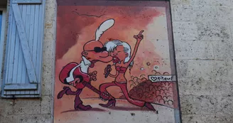 Mur peint "Titeuf" Mur peint "Titeuf"