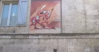 Mur peint "Titeuf" Mur peint "Titeuf"