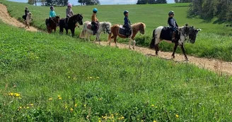 Balade à cheval au Centre équestre d'Antoulin