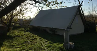 Tente Trappeur - La Ferme de Simondon