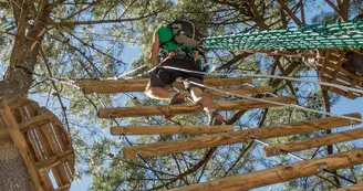 Parcours accrobranche - Accroche Toi aux Branches