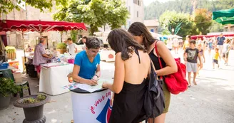 Marché estival d'Antraigues Marché estival d'Antraigues