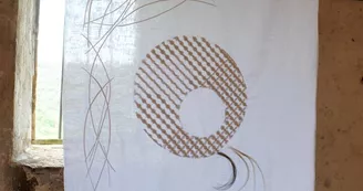 Blandine Calendrier, plasticienne et calligraphe