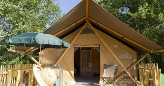 Huttopia Sud Ardèche - Tente Trappeur