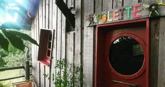 Cabane perchée La Pôlette Cabane perchée La Pôlette
