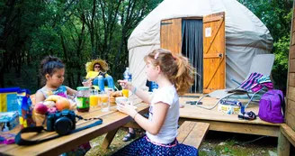 Yourtes au Camping Mille Etoiles Yourtes au Camping Mille Etoiles