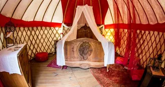 Yourtes au Camping Mille Etoiles Yourtes au Camping Mille Etoiles