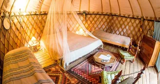 Yourtes au Camping Mille Etoiles Yourtes au Camping Mille Etoiles