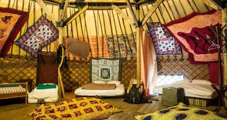 Yourtes au Camping Mille Etoiles Yourtes au Camping Mille Etoiles