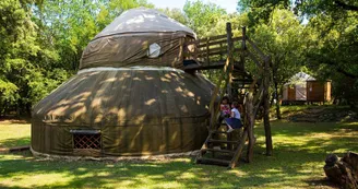 Yourtes au Camping Mille Etoiles Yourtes au Camping Mille Etoiles