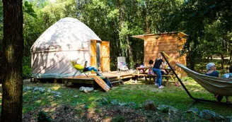Yourtes au Camping Mille Etoiles Yourtes au Camping Mille Etoiles