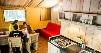 Safari Lodges au Camping Mille Etoiles Safari Lodges au Camping Mille Etoiles