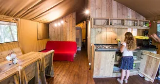 Safari Lodges au Camping Mille Etoiles Safari Lodges au Camping Mille Etoiles