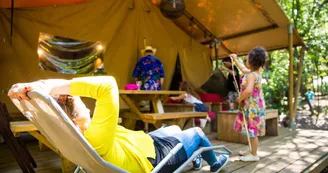 Safari Lodges au Camping Mille Etoiles Safari Lodges au Camping Mille Etoiles
