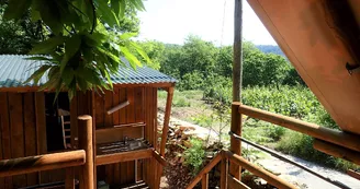Camping La Châtaigneraie - La Cabane sur pilotis Camping La Châtaigneraie - La Cabane sur pilotis
