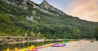 Canoë - Kayak de Vallon à St Martin d'Ardèche - 32 km / 2 jours avec La Vernède