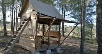 Hutte cévenole - Camping Hello Soleil Hutte cévenole - Camping Hello Soleil