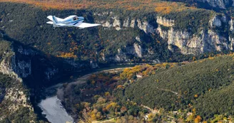 Les Gorges de l'Ardèche vues du ciel Les Gorges de l'Ardèche vues du ciel