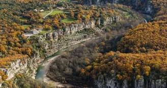 Les Gorges de l'Ardèche vues du ciel Les Gorges de l'Ardèche vues du ciel