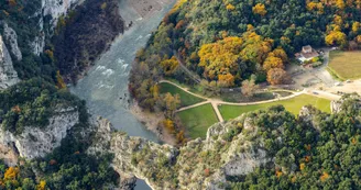Les Gorges de l'Ardèche vues du ciel Les Gorges de l'Ardèche vues du ciel