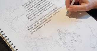 L'écritoire enlumine L'écritoire enlumine