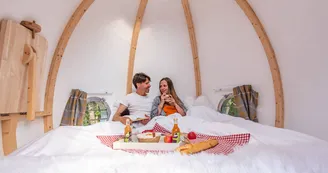 Les Cabanes Perchées du Safari de Peaugres Les Cabanes Perchées du Safari de Peaugres