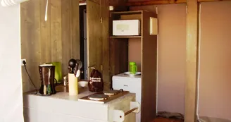 Cabane sur pilotis - Camping la Source