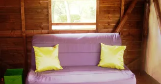 Cabane sur pilotis - Camping la Source