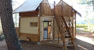 Cabane de l'écureuil - Camping Hello Soleil