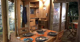 Cabane de l'écureuil - Camping Hello Soleil
